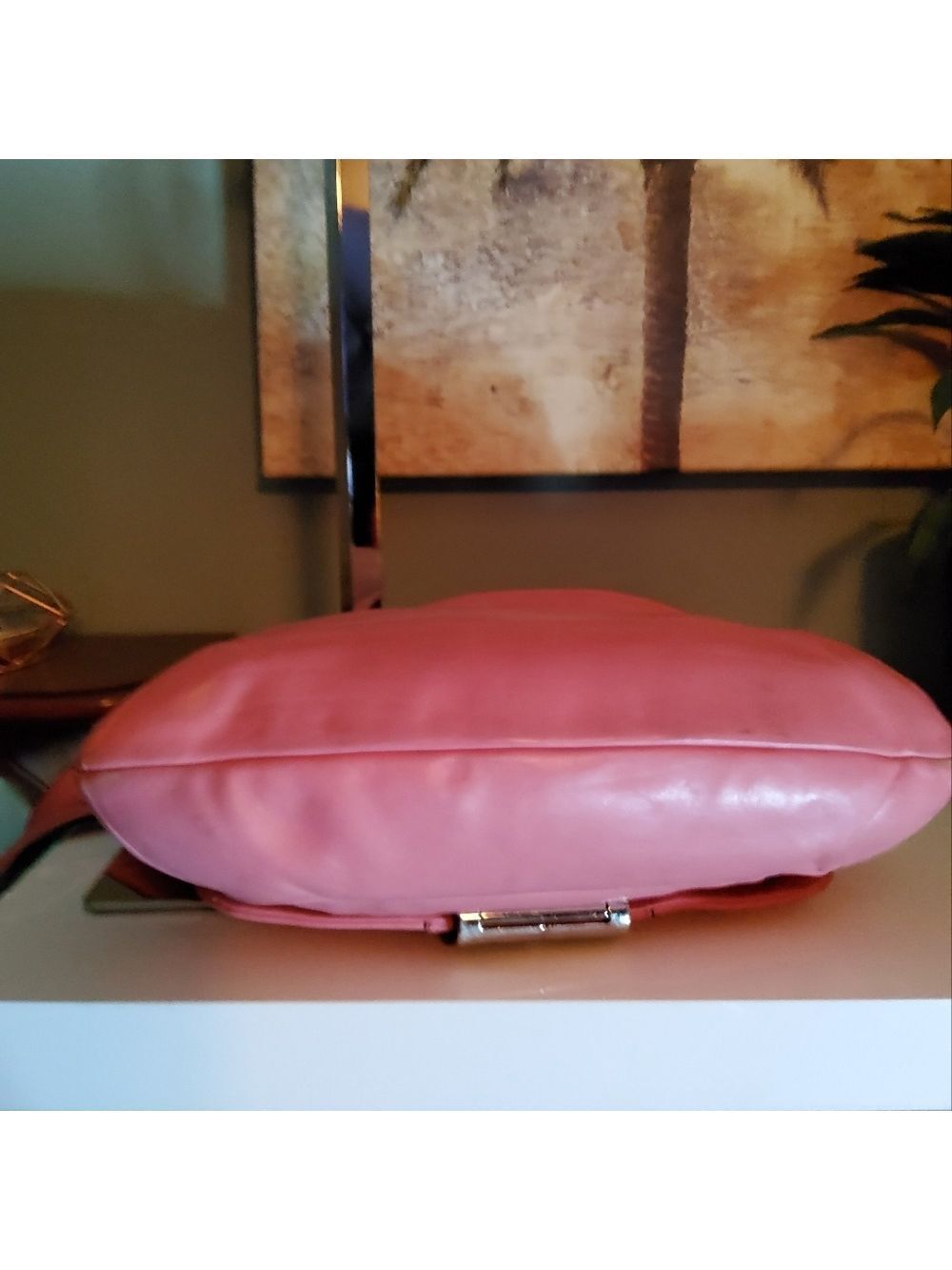 COACH AUTHENTIC CROSSBODY PINK "KRISTIN" CONVERTIBLE PURSE, PRE-OWNED - Picture 5 of 9